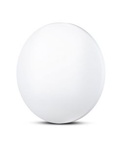 Plafoniera LED Rotonda 18W con Interruttore Cambia Colore 3 in 1 Satinata d: 300mm h: 45mm