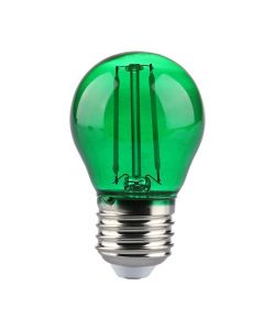 2W G45 Led Green Color Filament Bulb E27
