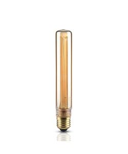 V-TAC Lampadina LED E27 2W T30 Candela Filamento Ambrato Art 1800K