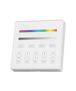 Controller da Muro Wifi per Strip LED RGB+W 4 Zone