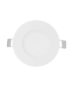 V-TAC Mini Pannello LED 3W Montaggio ad Incasso Rotondo Colore Bianco 4000K