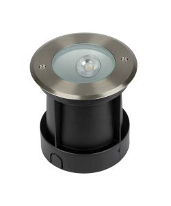 Faretto LED COB Segnapasso Rotondo 8W Fascio di Luce a 20 4000K IP67