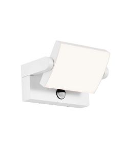 Lampada LED da Muro Rettangolare 17W 120LM/W Con Sensore PIR Colore Bianco Ruotabile 3000K IP65