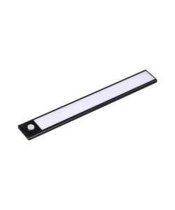 Lampada LED da armadio ricaricabile USB 2W Sensore PIR Colore Nero 4000K IP20