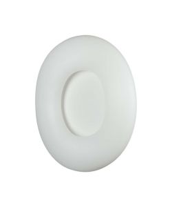 Plafoniera LED Circolare 22W con Telecomando Cambio Colore 3 in 1 Corpo Bianco d: 30cm h: 8cm Dimmerabile