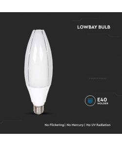 V-TAC Lampadina LED Chip Samsung E40 60W Oliva 6400K