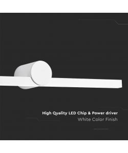 V-TAC Lampada LED da Specchio 12W Colore Bianco 3000K 610*100mm IP20