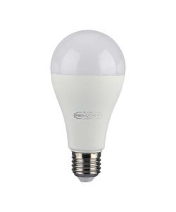 V-TAC Lampadina LED E27 14W A65 Compatibile con Google Home e Amazon Alexa Tramite App V-Tac Smart RGB e 3 in 1 Dimm