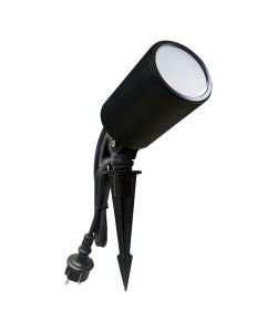 V-TAC Faretto LED Giardino Picchetto 7W Smart Alexa CCT RGB + 3in1 Dimmerabile IP65