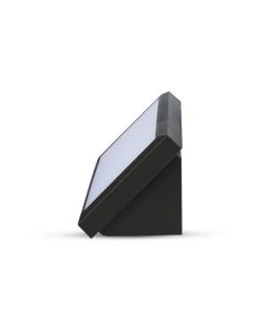 V-TAC Lampada LED da Muro Angolare 12W Colore Nero 6500K IP65