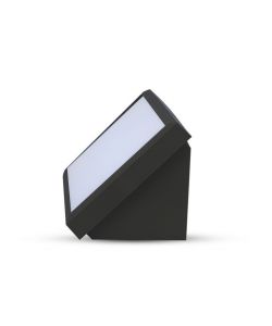 V-TAC Lampada LED da Muro Angolare 20W Colore Nero 6400K IP65
