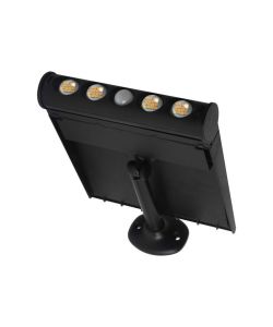 V-TAC Lampada LED Giardino Multiuso 8W Pannello Solare Stand 4000K e Sensore PIR IP65