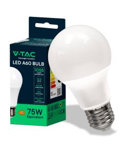 V-TAC Lampadina LED E27 10.5W 100LM/W A60 3000K
