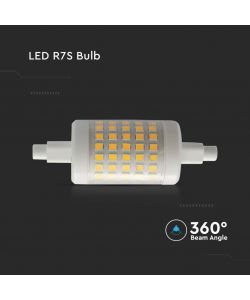 V-TAC Lampadina LED 7W R7S 4000K 28x78mm