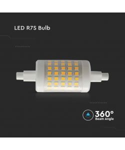 V-TAC Lampadina LED 7W R7S 6400K 28x78mm