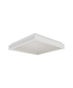 V-TAC Lampadario LED Quadrato 48W con Montaggio a Plafone Dimmerabile TRIAC Colore Bianco 4000K