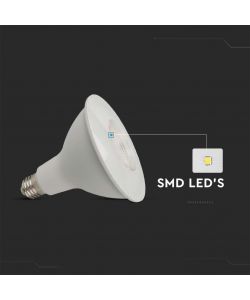 V-TAC Lampadina LED Chip Samsung E27 12,8W PAR38 6500K