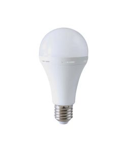 V-TAC Lampadina LED Utilizzabile Come Torcia E27 15W A90 con Batteria da 4.5h 4000K