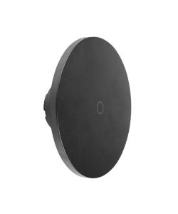 V-TAC Lampada LED da Muro Rotonda 12W 160*160*60mm Colore Nero 3in1 Dimmerabile IP65