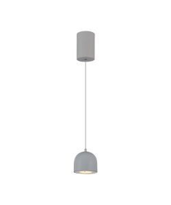 V-TAC V-TAC Lampadario LED a Sospensione 8.5W Coppa Metallo 10*162cm 3000K Grigio Chiaro