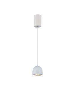V-TAC Lampadario LED Sospensione 8.5W Coppa 10*160cm Regolabile 3000K Touch Grigio