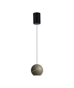 V-TAC Lampadario LED a Sospensione 8.5W Coppa Metallo 12*162cm 3000K Champagne