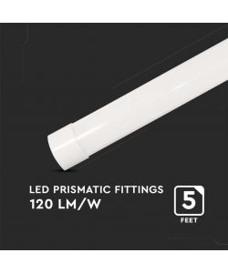 V-TAC Plafoniera LED Prismatica 50W 120LM/W 150cm 6500K