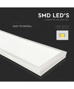 V-TAC Pannello LED 40W 100LM/W 1200*300mm Colore Bianco 4000K