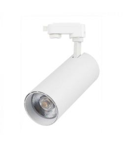 V-TAC Faretto LED COB da Binario Trifase 40W Colore Bianco 3in1