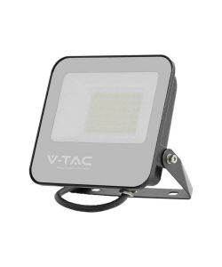 V-TAC Faro LED 185LM/W 50W Colore Nero 6500K IP65