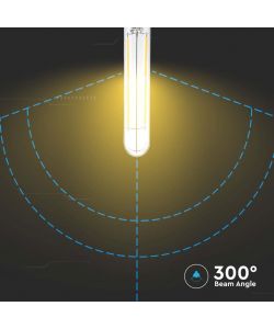 V-TAC Lampadina LED E14 4W T20 Filamento 3000K