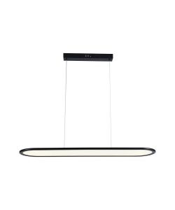V-TAC Lampadario LED a Sospensione 24W 80*104Cm Colore Nero 4000K