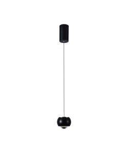 V-TAC Lampadario LED a Sospensione 9W Colore Nero 10*10*100cm 4000K
