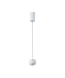V-TAC Lampadario LED a Sospensione 9W Colore Bianco 10*10*100cm 4000K
