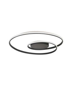 V-TAC Plafoniera LED 48W  con Montaggio a Plafone TRIAC Dimmerabile Corpo Nero 62*62*10cm 4000K