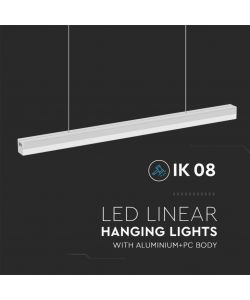 V-TAC Plafoniera LED Lineare 40W 120cm Colore Bianco 6500K IP20