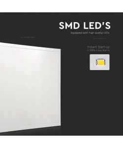 V-TAC Pannello LED 36W 120LM/W 600*600mm 6400K Driver Integrato