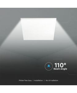V-TAC Pannello LED 36W 120LM/W 600*600mm 6400K Driver Integrato