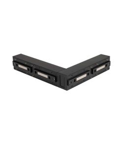 V-TAC Connettore a Forma di L per Binario Magnetico Colore Nero