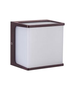 V-TAC Lampada LED da Muro a Lanterna 8W Classica Colore Marrone 4000K IP65