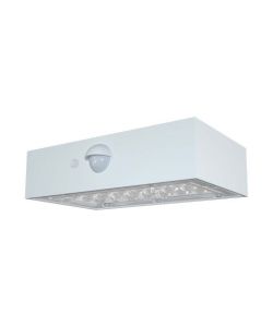 V-TAC Lampada LED da Muro 3W Con Pannello Solare e Sensore PIR Colore Bianco 3000+4000K IP65