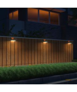 V-TAC Lampada LED da Muro 3W Con Pannello Solare e Sensore PIR Colore Bianco 3000+4000K IP65