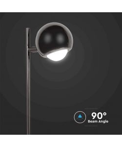 V-TAC Lampada LED da Tavolo 5W 150*445mm Colore Nero 3000K