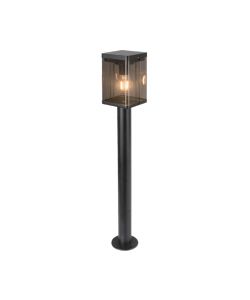 V-TAC Piantana Solare LED da Giardino 2.5W con Sensore di Movimento a Microonde Colore Nero 3000K IP44