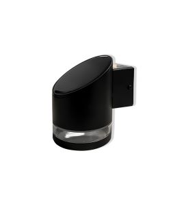 V-TAC Lampada LED da Giardino Cilindrica con Pannello solare 1W Corpo Nero 121*90*112.5mm 3000K IP54