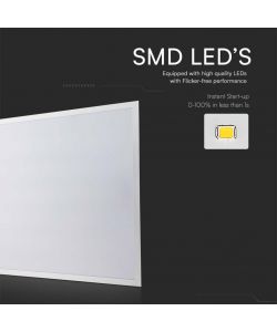 V-TAC Pannello LED 36W 120LM/W 600*600mm 3000K Driver Integrato