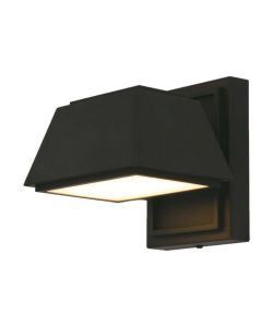 V-TAC Lampada LED da Muro 15W 120LM/W Doppio Fascio Luminoso Colore Nero 4000K IP65