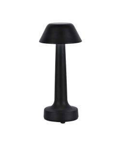 V-TAC Lampada LED da Tavolo 1W Colore Nero ricaricabile con USB C Touch Dimmerabile 3in1