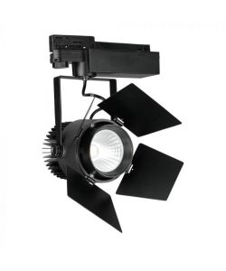 V-TAC Faretto LED da Binario Chip Samsung 33W Colore Nero 4000K