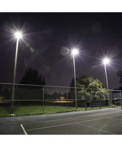 V-TAC Faro LED 500W 135LM/W Colore Nero 360 Cavo 1m 4000K IP65